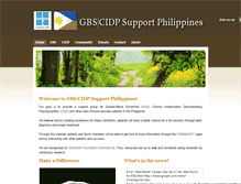 Tablet Screenshot of gbs-cidp-ph.org